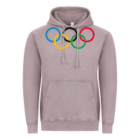 Vintage Zinc Olympic Rings Vintage Hoodie - artisFamous