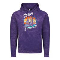 Cloud Purple sorry i tooted Vintage Hoodie - artisFamous