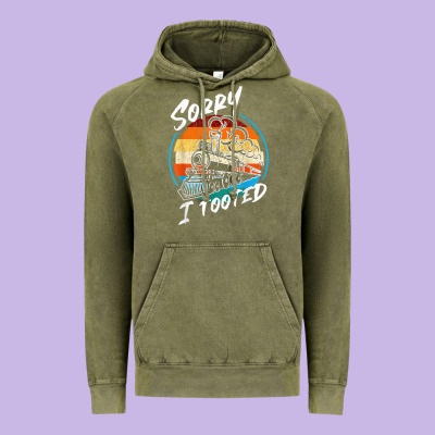 Sorry I Tooted Vintage Hoodie Designed By Artisfamous