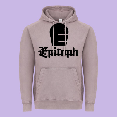 Epitaph Records Vintage Hoodie Designed By Artisfamous