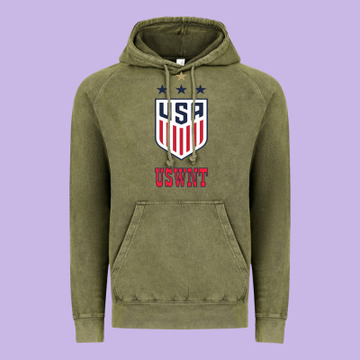 Uswnt Unisex Vintage Hoodie Designed By Artisfamous