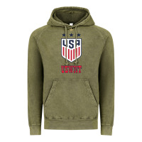 Vintage Olive uswnt unisex Vintage Hoodie - artisFamous