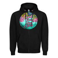 Black good times and tan lines Zipper Hoodie - JahusDesignShop