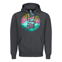 Smoke good times and tan lines Zipper Hoodie - JahusDesignShop