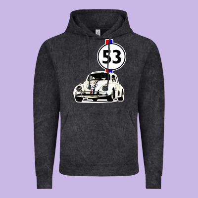 Herbie 53 Vintage Hoodie Designed By Artisfamous