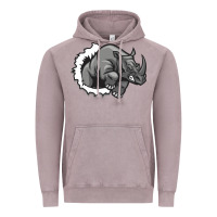 Vintage Zinc Rhino Vintage Hoodie - artisFamous
