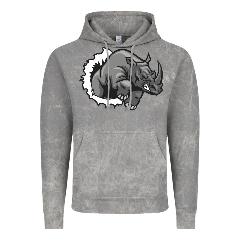 Rhino Vintage Hoodie by artisFamous | Teevron