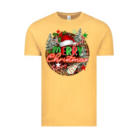 Vintage Mustard Merry christmas Vintage Tee - FaDigitalArtStudio