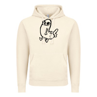 Vintage Artic Dickbutt Vintage Hoodie - artisFamous