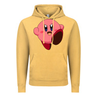 Vintage Mustard Kirby's Adventure Vintage Hoodie - artisFamous
