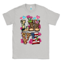 Moon Dust love valentine's day army boots olivia Classic Tee - OliviaCreatesArt