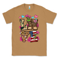 Toasted Coconut love valentine's day army boots olivia Classic Tee - OliviaCreatesArt
