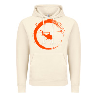 Vintage Artic helicopter Vintage Hoodie - artisFamous