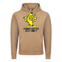 Vintage Coffee peanut butter jelly time banana Vintage Hoodie - artisFamous