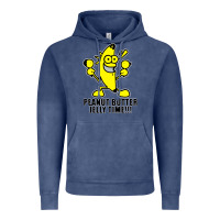 Vintage Denim peanut butter jelly time banana Vintage Hoodie - artisFamous