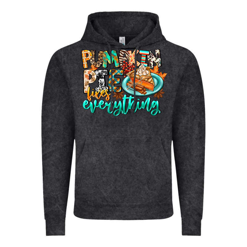 Pumpkin Pie Fixes Everything Vintage Hoodie by CowhideDigitalArt | Teevron