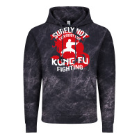 Cloud Black surely not everybody was kung fu fighting Vintage Hoodie - artisFamous