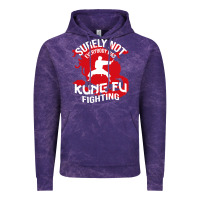 Cloud Purple surely not everybody was kung fu fighting Vintage Hoodie - artisFamous