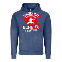 Vintage Denim surely not everybody was kung fu fighting Vintage Hoodie - artisFamous