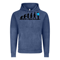 Vintage Denim evolution spock Vintage Hoodie - artisFamous