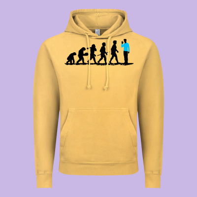 Evolution Spock Vintage Hoodie Designed By Artisfamous