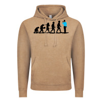 Vintage Coffee evolution spock Vintage Hoodie - artisFamous