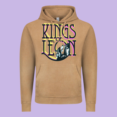 Kings Of Leon Vintage Hoodie Designed By Artisfamous