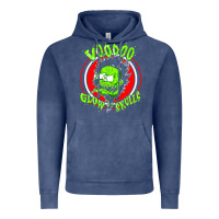 Vintage Denim voodoo glow skulls Vintage Hoodie - artisFamous