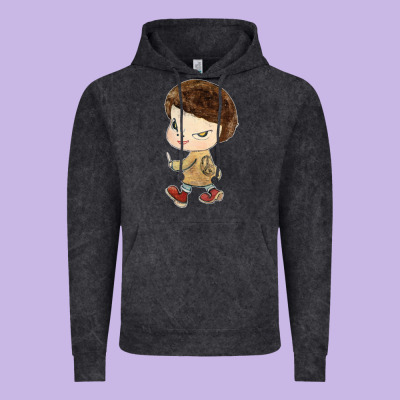 Little Yoshitomo Knives Vintage Hoodie Designed By Artisfamous