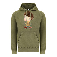 Vintage Olive Little Yoshitomo Knives Vintage Hoodie - artisFamous