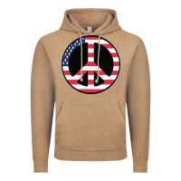 Vintage Coffee United states peace symbol Vintage Hoodie - artisFamous