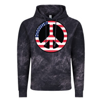 Cloud Black United states peace symbol Vintage Hoodie - artisFamous