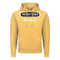 Vintage Mustard freightliner run smart Vintage Hoodie - artisFamous