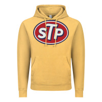 Vintage Mustard stp motor oil distressed Vintage Hoodie - artisFamous