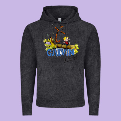 Calvin Hobbes Vintage Hoodie Designed By Artisfamous