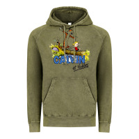 Vintage Olive calvin hobbes Vintage Hoodie - artisFamous