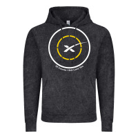 Vintage Black spacex drone ship Vintage Hoodie - artisFamous