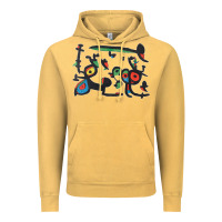 Vintage Mustard Contemporary Miro Vintage Hoodie - artisFamous