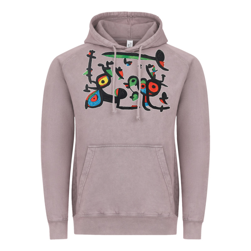 Contemporary Miro Vintage Hoodie by artisFamous | Teevron