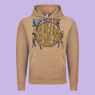 The Oc Supertones Vintage Hoodie Designed By Artisfamous