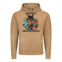 Vintage Camel Just A Girl Who Loves Horses Vintage Hoodie - artisFamous