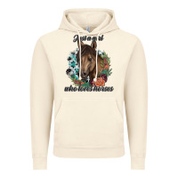 Vintage Artic Just A Girl Who Loves Horses Vintage Hoodie - artisFamous