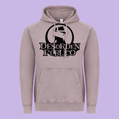 Desorden Publico Vintage Hoodie Designed By Artisfamous