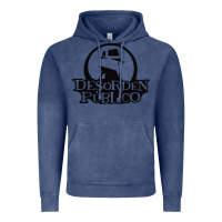 Vintage Denim desorden publico Vintage Hoodie - artisFamous