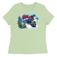 Matcha believe polar express Ladies Tee - FaDigitalArtStudio