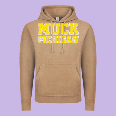 Muck Fichigan Vintage Hoodie Designed By Artisfamous