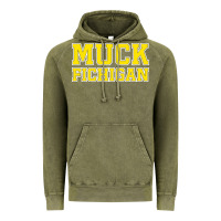 Vintage Olive muck fichigan Vintage Hoodie - artisFamous