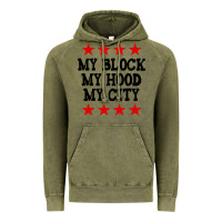 Vintage Olive my block my hood my city Vintage Hoodie - artisFamous