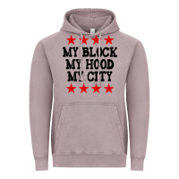 Vintage Zinc my block my hood my city Vintage Hoodie - artisFamous