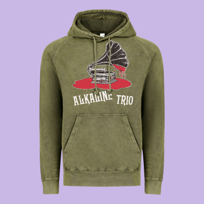 Alkaline Trio Vintage Hoodie Designed By Artisfamous